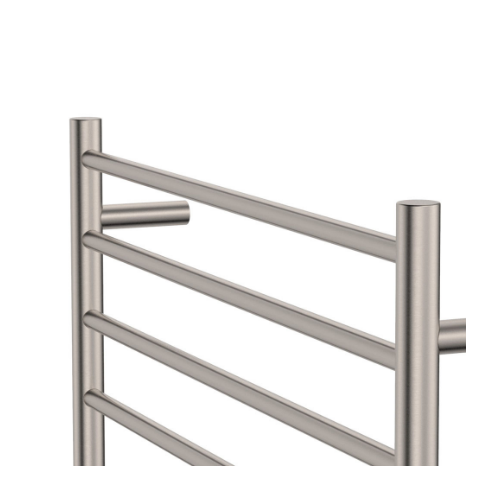 Fienza Isabella Heated Towel Rail 750 x 700mm Brushed Nickel - Image 3