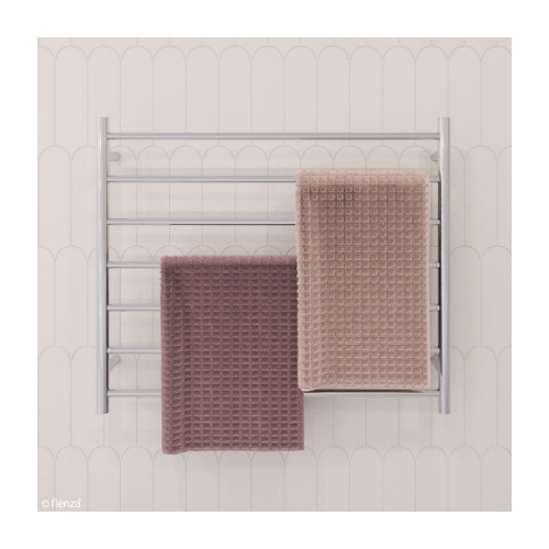 Fienza Isabella Heated Towel Rail 900 x 750mm Chrome - Image 3