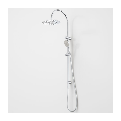 Caroma Contura® II Rail Shower with Overhead Chrome