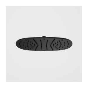 Caroma Contura® II Rain Shower 300mm Black