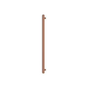 Fienza Empire Slim Vertical Heated Towel Rail 60 x 900mm Brushed Copper
