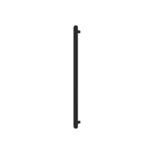 Fienza Empire Slim Vertical Heated Towel Rail 60 x 900mm Matte Black