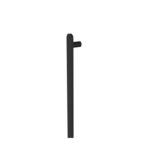 Fienza Empire Slim Vertical Heated Towel Rail 60 x 900mm Matte Black - Image 2