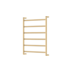 Fienza Koko Heated Towel Rail 600 x 800mm Urban Brass