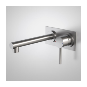 Caroma Titan Stainless Steel Wall Basin Mixer Lead Free