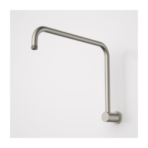 Caroma 460mm Upswept Shower Arm Brushed Nickel