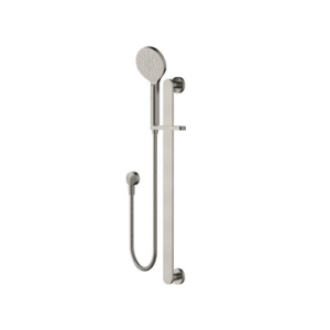 Modern National Nova Shower on Rail Brushed Nickel