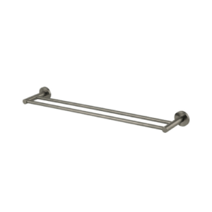 Mixx Chia Double Towel Rail 600mm Gun Metal