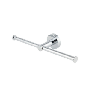 Mixx Chia Double Toilet Roll Holder Chrome