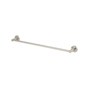 Mixx Chia Single Towel Rail 600mm Brushed Nickel