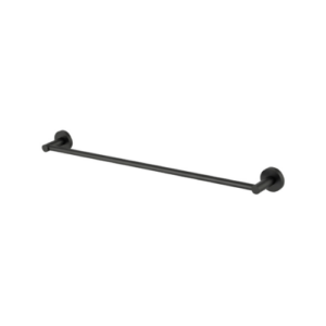 Mixx Chia Single Towel Rail 600mm Matt Black