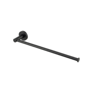 Mixx Chia Hand Towel Spare Toilet Roll Holder Matt Black