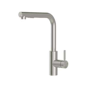 Phoneix Vivid MKII Pull Out Sink Mixer 230mm L Shaped  Lead Free Stainless Steel