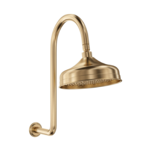 Fienza Lillian Wall Arm Shower Set Urban Brass