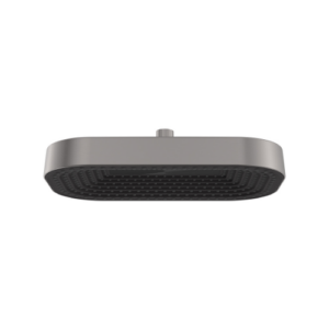 Fienza Kuro Shower Head Soft Square Gun Metal