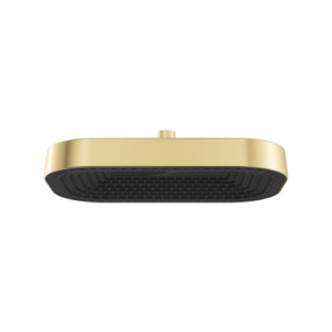 Fienza Kuro Shower Head Soft Square Urban Brass