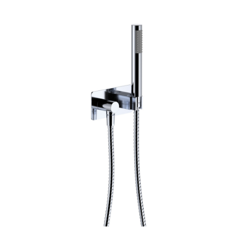 Fienza Isabella Hand Shower Rectangular Plate Chrome