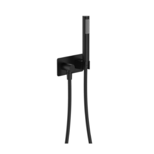 Fienza Isabella Hand Shower Rectangular Plate Matte Black