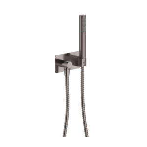 Fienza Isabella Hand Shower Rectangular Plate Gun Metal