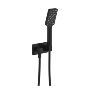 Fienza Tono Hand Shower Rectangular Plate Matte Black