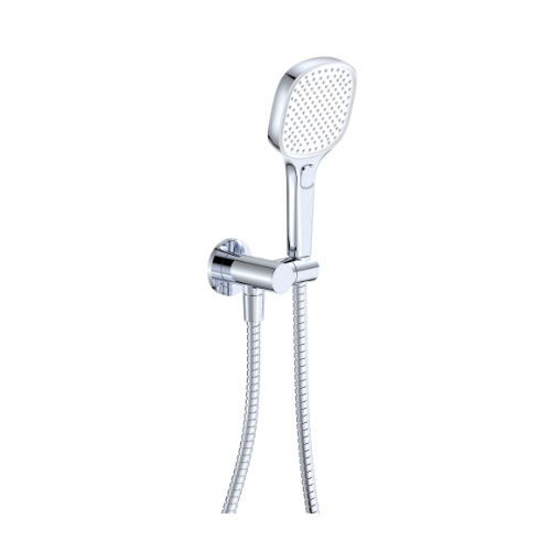 Fienza Tono Hand Shower Round Plate Chrome