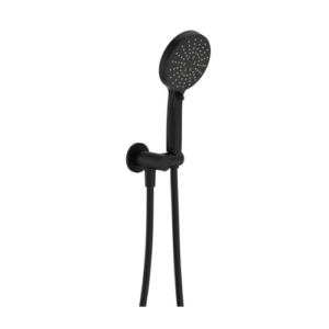 Fienza Empire Slim Hand Shower Round Plate Matte Black