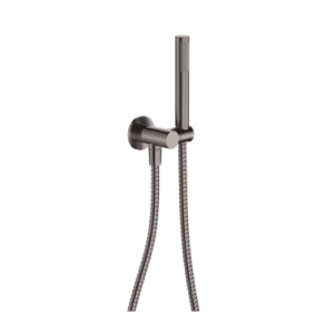 Fienza Isabella Hand Shower Round Plate Gun Metal