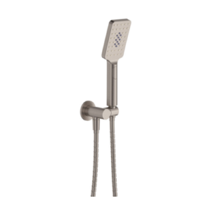 Fienza Tono Hand Shower Round Plate Brushed Nickel