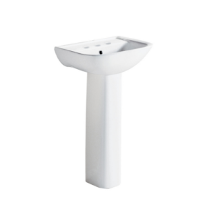 Fienza RAK Lara Pedestal Basin 3 Tap Holes