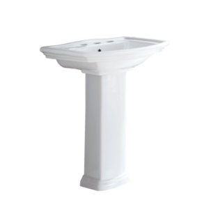 Fienza RAK Washington Pedestal Basin 3 Tap Holes