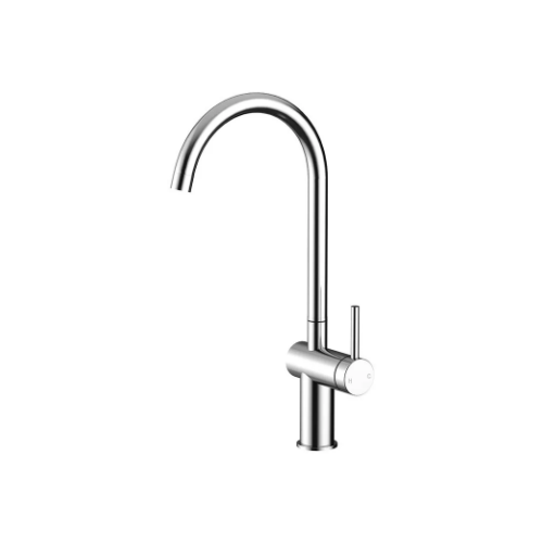 Amoza Gooseneck Sink Mixer Chrome