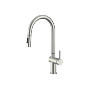 Amoza Pull Out Sink Mixer Brushed Stainless Steel