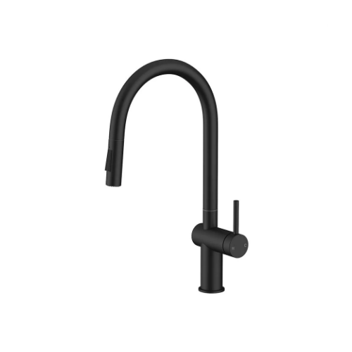 Amoza Pull Out Sink Mixer Matt Black