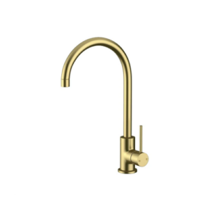 Amoza Progo Sink Mixer Brushed Gold