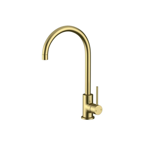 Amoza Progo Sink Mixer Brushed Gold