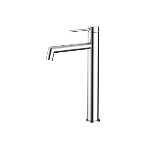 Amoza Hi-Rise Right Angle Basin Mixer Chrome