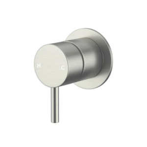 Amoza Wall Mixer 60mm Cover Plate Brushed Stainless Steel