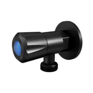 Amoza DN15 Mini 1/4 Turn C/D Cistern Tap Matt Black