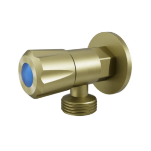 Amoza DN15 1/4 Turn C/D Washing Machine Tap Brushed Gold