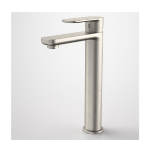Caroma Luna® Tower Basin Mixer Brushed Nickel Lead Free