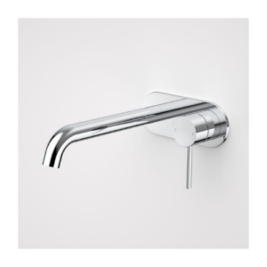 Caroma Liano II 210mm Wall Basin Bath Mixer Rounded Cover Plate Chrome Sales Kit LF