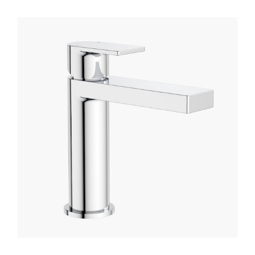Caroma Round Square Basin Mixer Chrome Lead Free